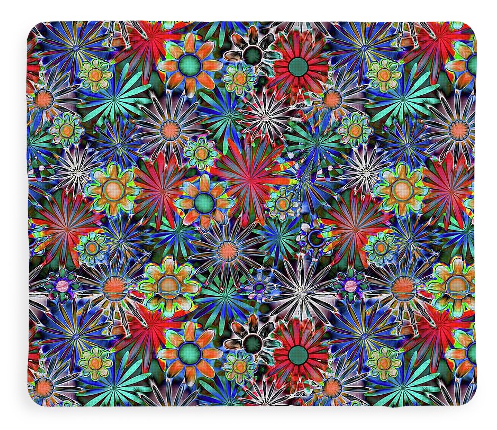 Tropical Daisies - Blanket