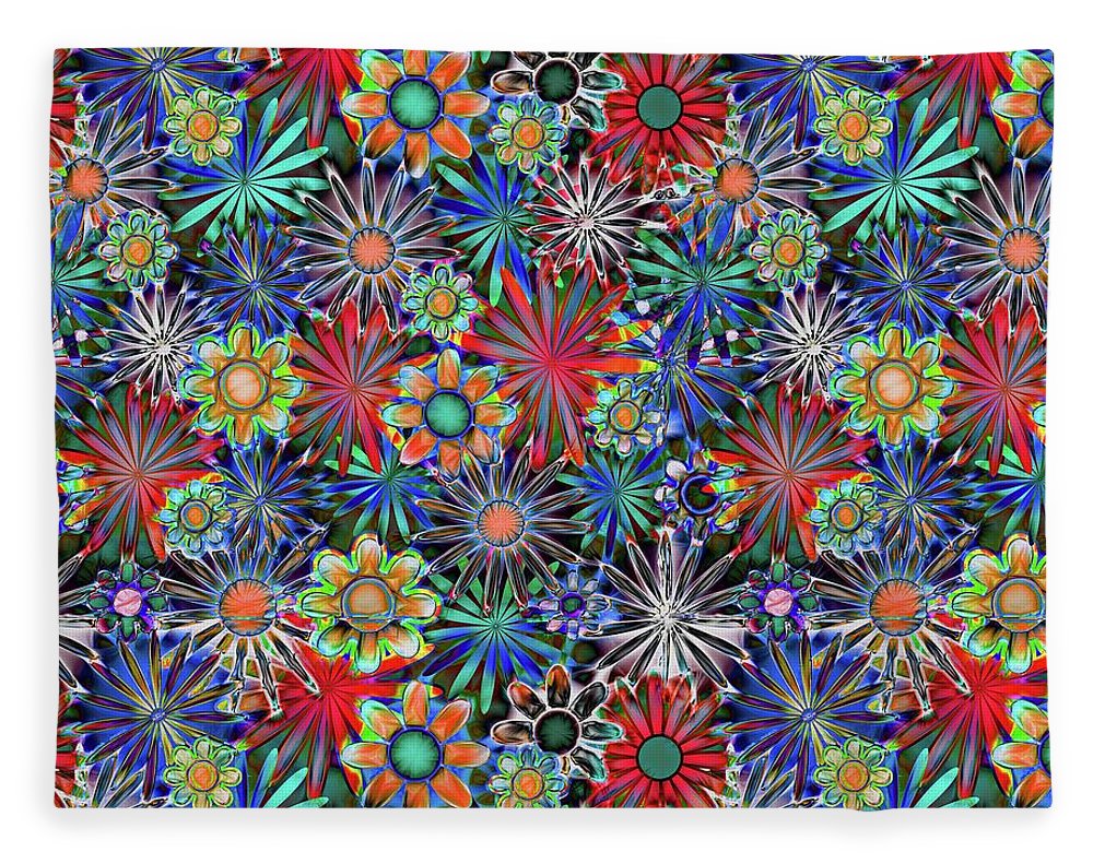 Tropical Daisies - Blanket