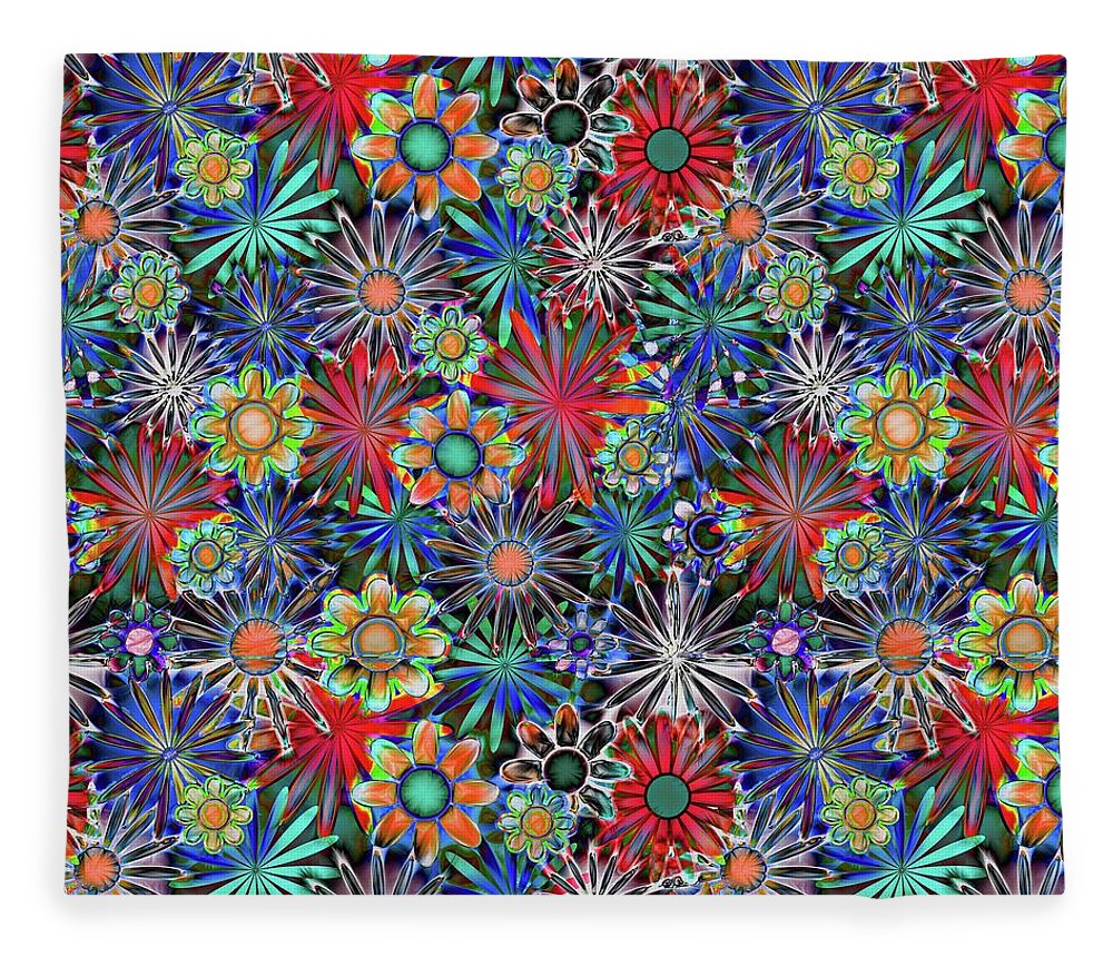 Tropical Daisies - Blanket