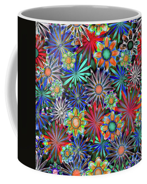 Tropical Daisies Collage - Mug