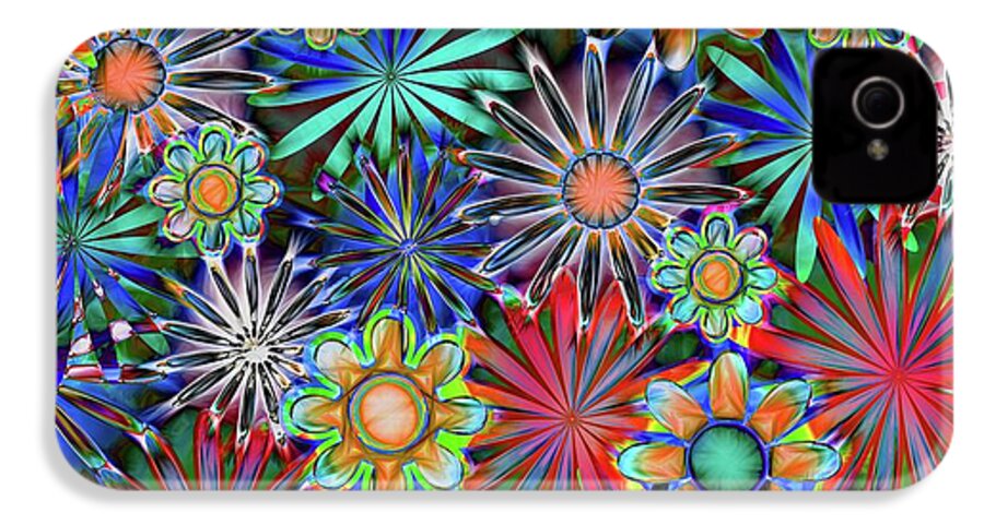 Tropical Daisies Collage - Phone Case