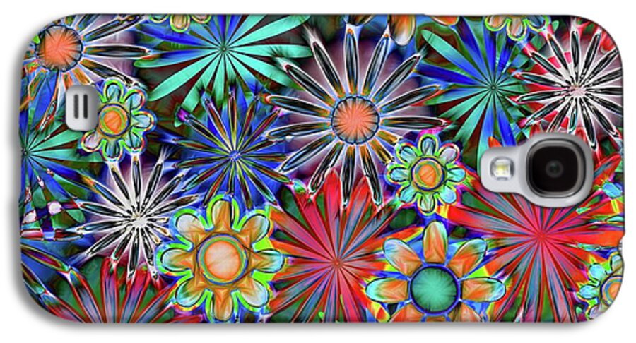 Tropical Daisies Collage - Phone Case
