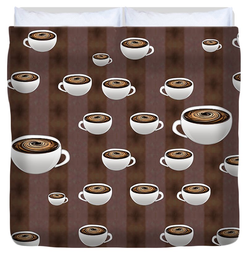 True Coffee Repeating - Duvet Cover