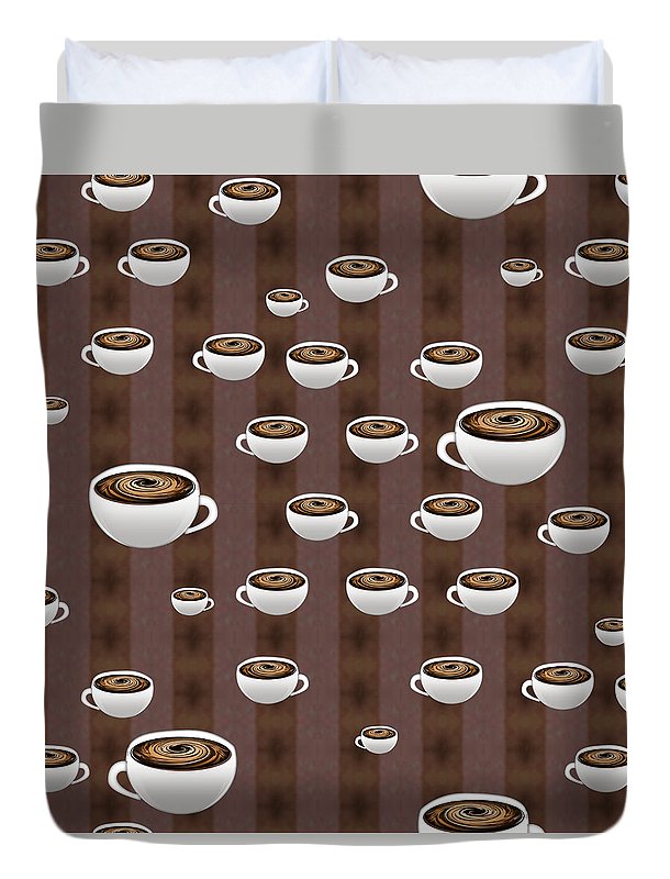 True Coffee Repeating - Duvet Cover