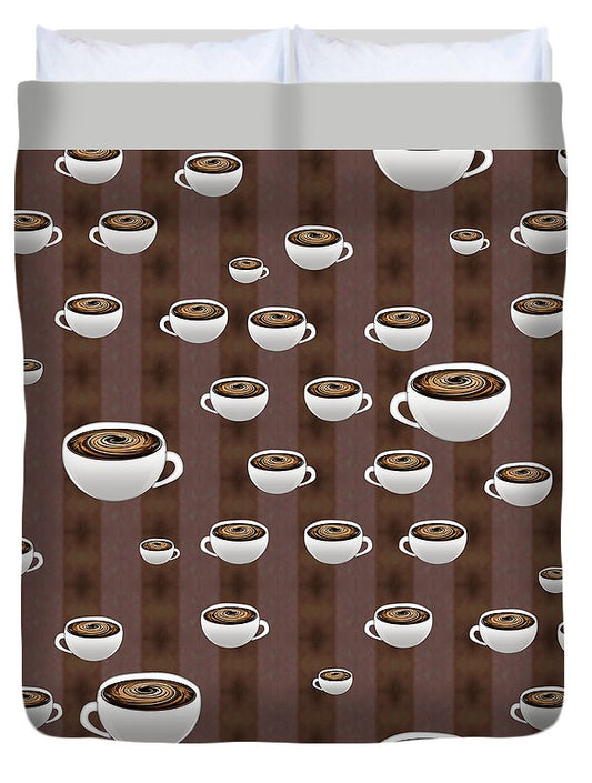 True Coffee Repeating - Duvet Cover
