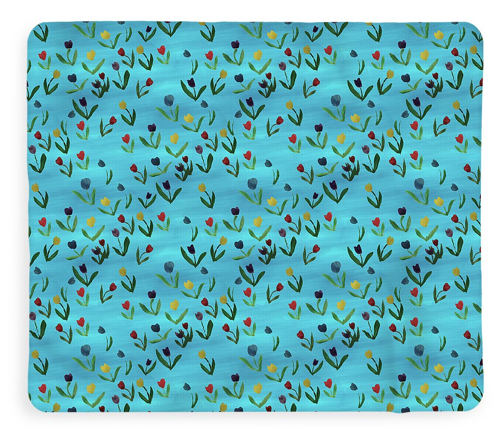 Tulips Pattern - Blanket
