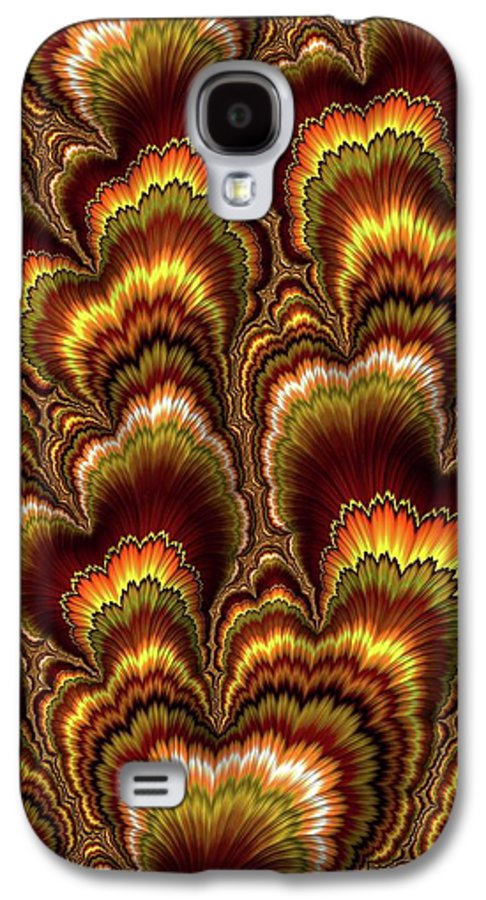 Turkey Feather Fractal - Phone Case