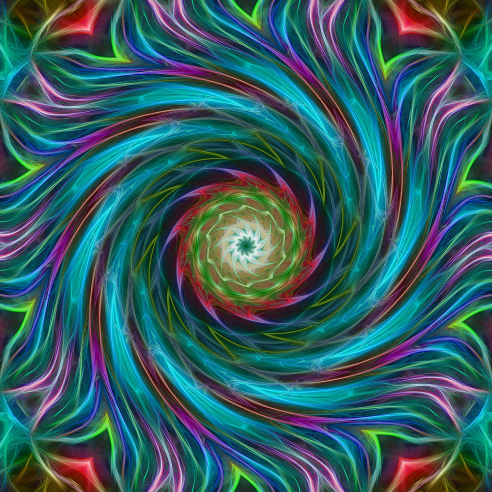 Turquoise Swirl Digital Image Download