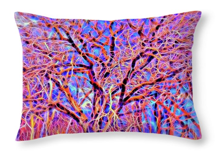 Twisted Tree - Throw Pillow