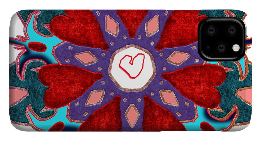 Valentine Mandala - Phone Case