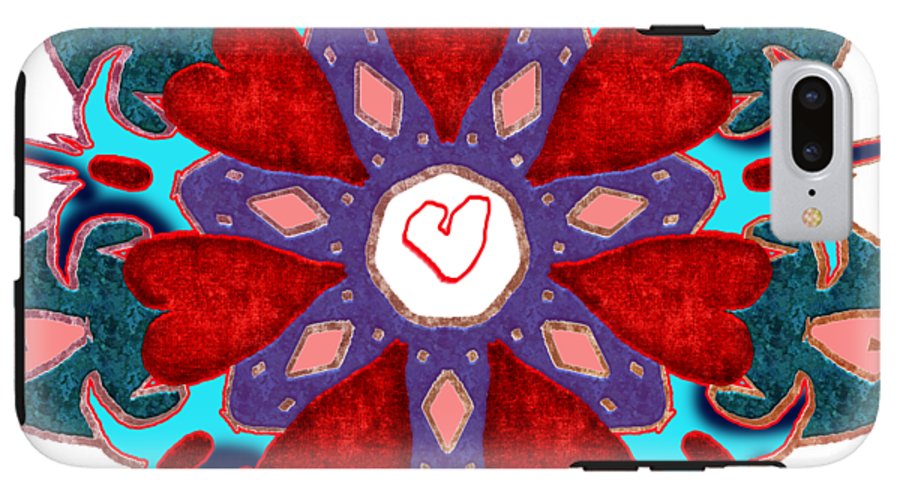 Valentine Mandala - Phone Case