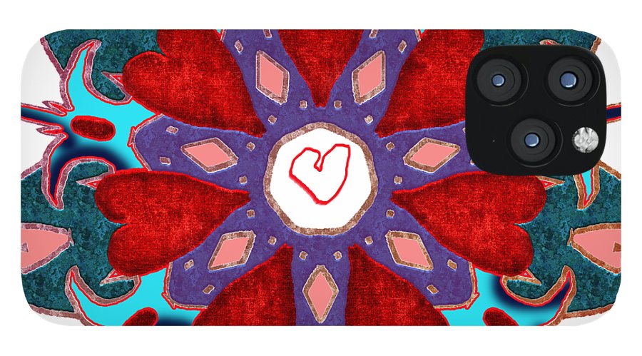 Valentine Mandala - Phone Case