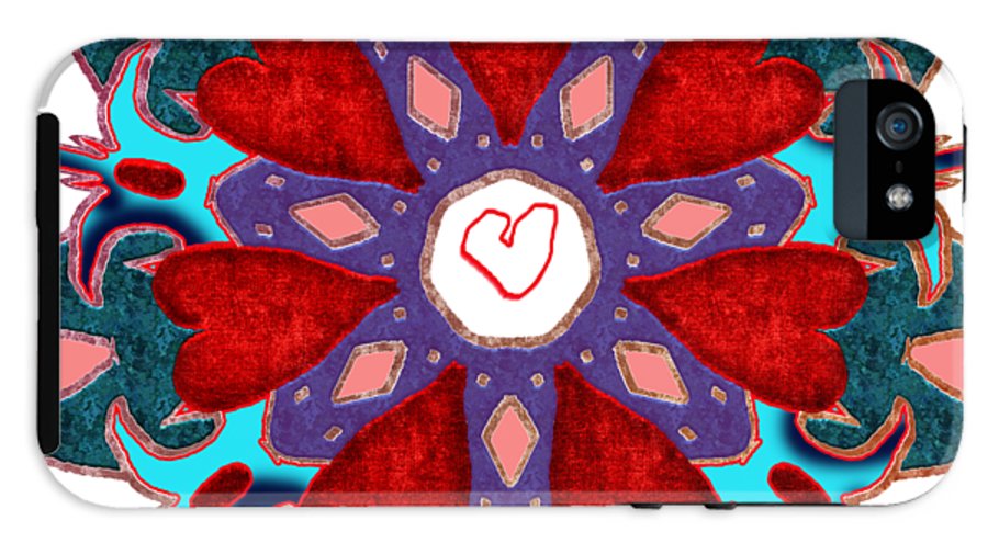 Valentine Mandala - Phone Case