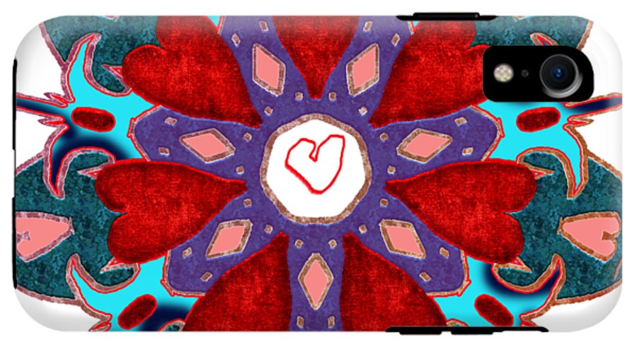 Valentine Mandala - Phone Case