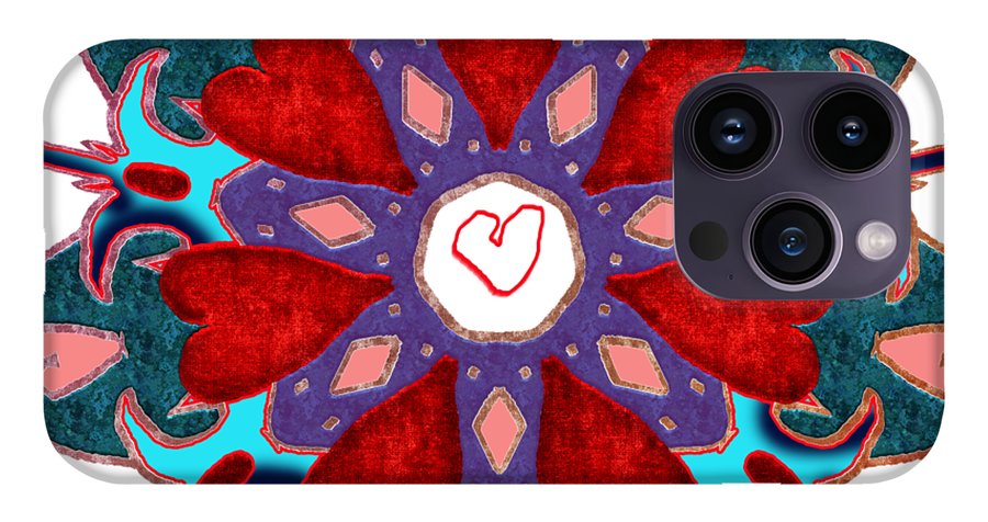 Valentine Mandala - Phone Case