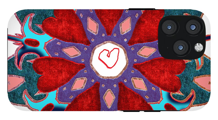 Valentine Mandala - Phone Case
