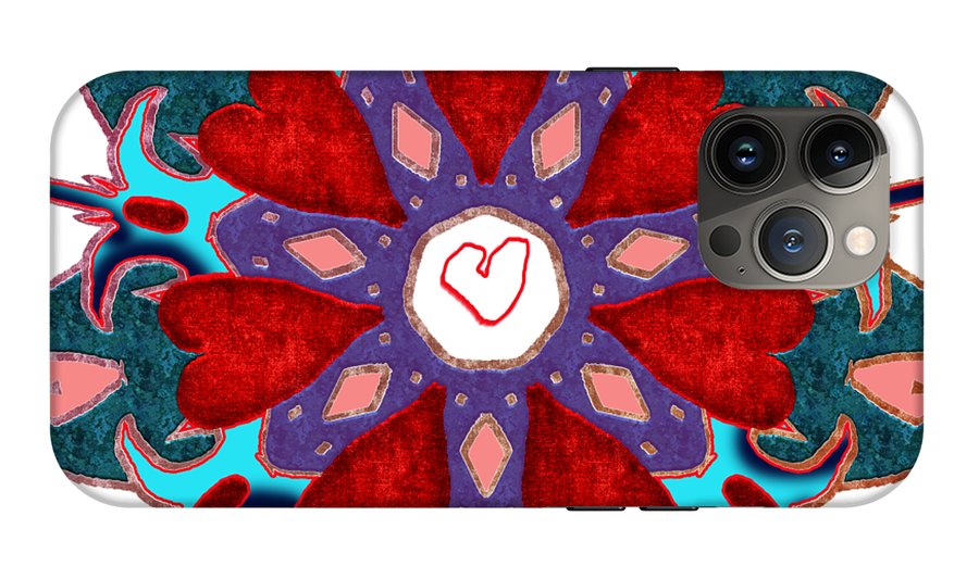 Valentine Mandala - Phone Case