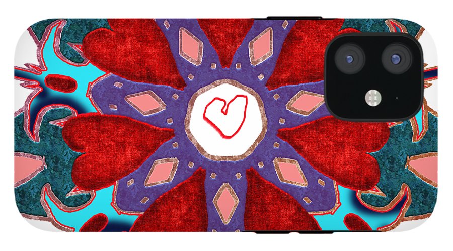 Valentine Mandala - Phone Case