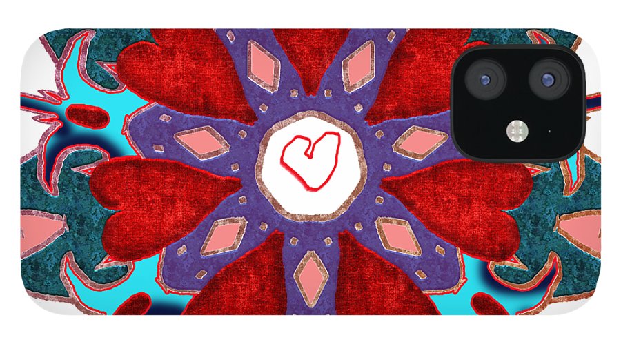 Valentine Mandala - Phone Case