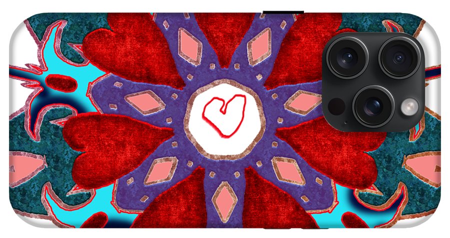 Valentine Mandala - Phone Case