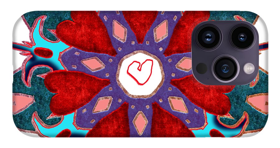 Valentine Mandala - Phone Case