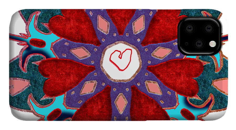 Valentine Mandala - Phone Case