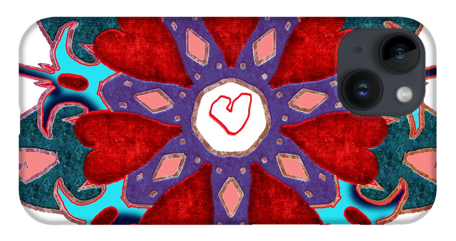Valentine Mandala - Phone Case