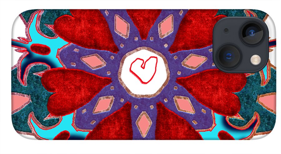 Valentine Mandala - Phone Case