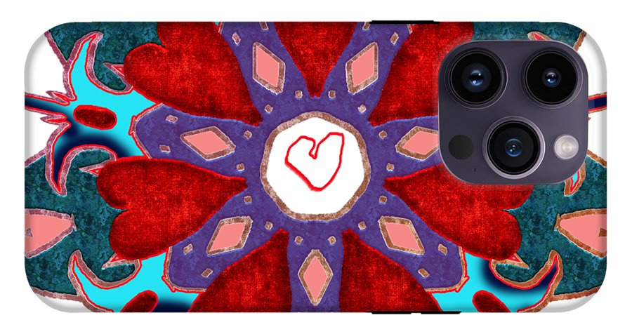 Valentine Mandala - Phone Case