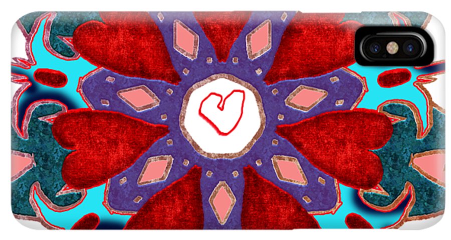 Valentine Mandala - Phone Case