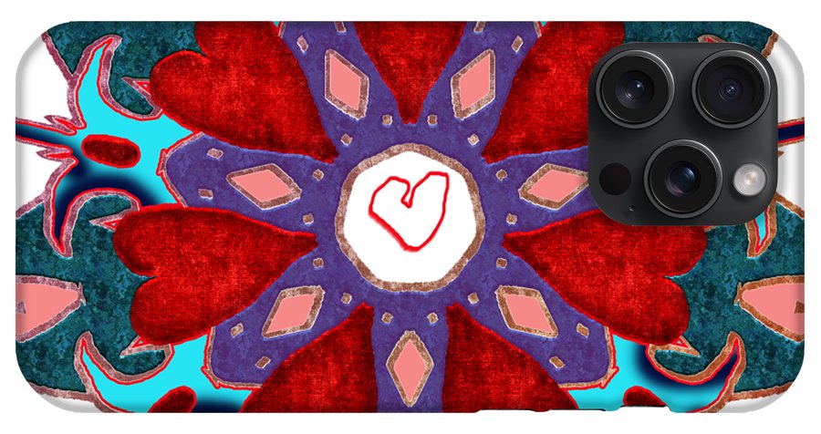 Valentine Mandala - Phone Case