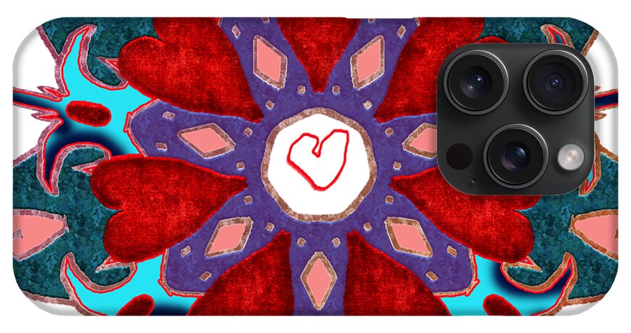 Valentine Mandala - Phone Case
