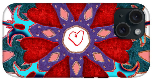Valentine Mandala - Phone Case