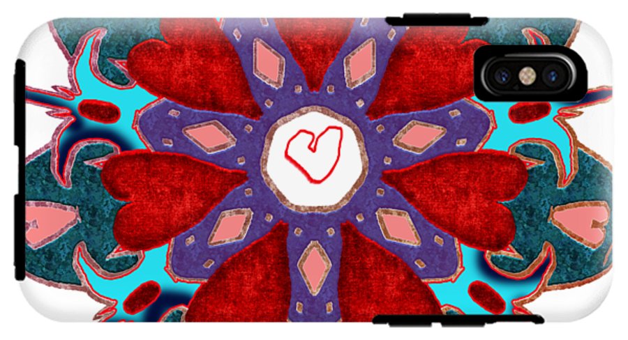 Valentine Mandala - Phone Case