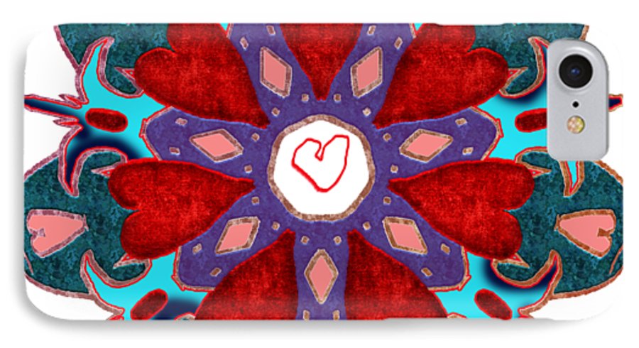 Valentine Mandala - Phone Case