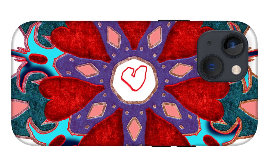 Valentine Mandala - Phone Case