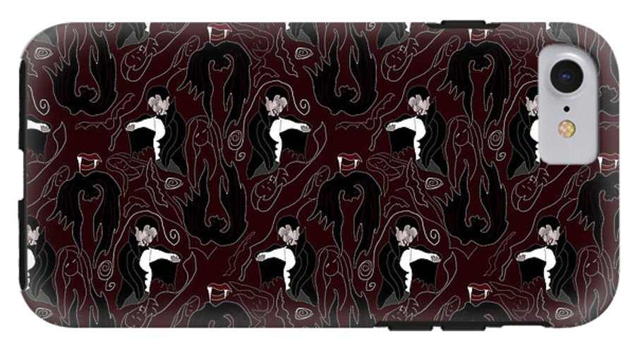 Vampire Pattern - Phone Case