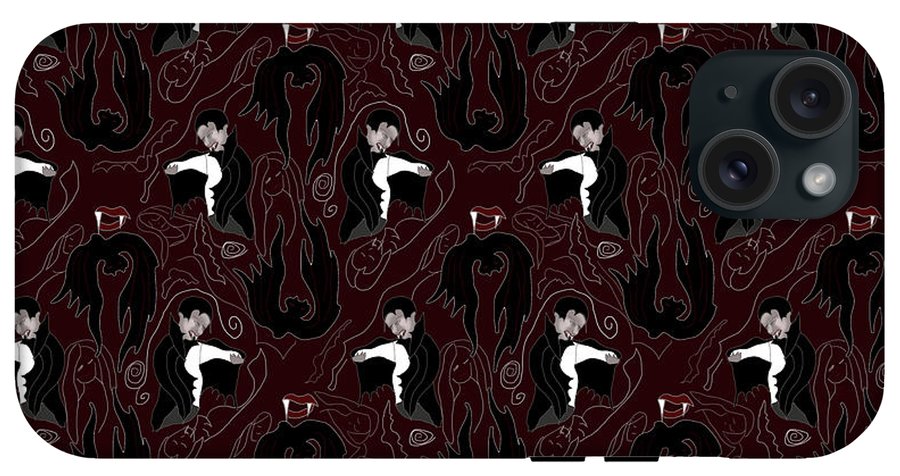 Vampire Pattern - Phone Case