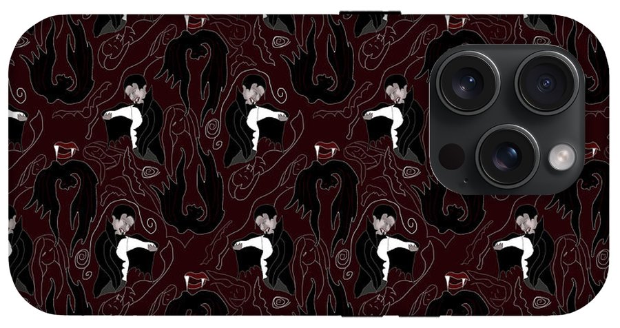 Vampire Pattern - Phone Case
