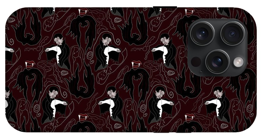 Vampire Pattern - Phone Case