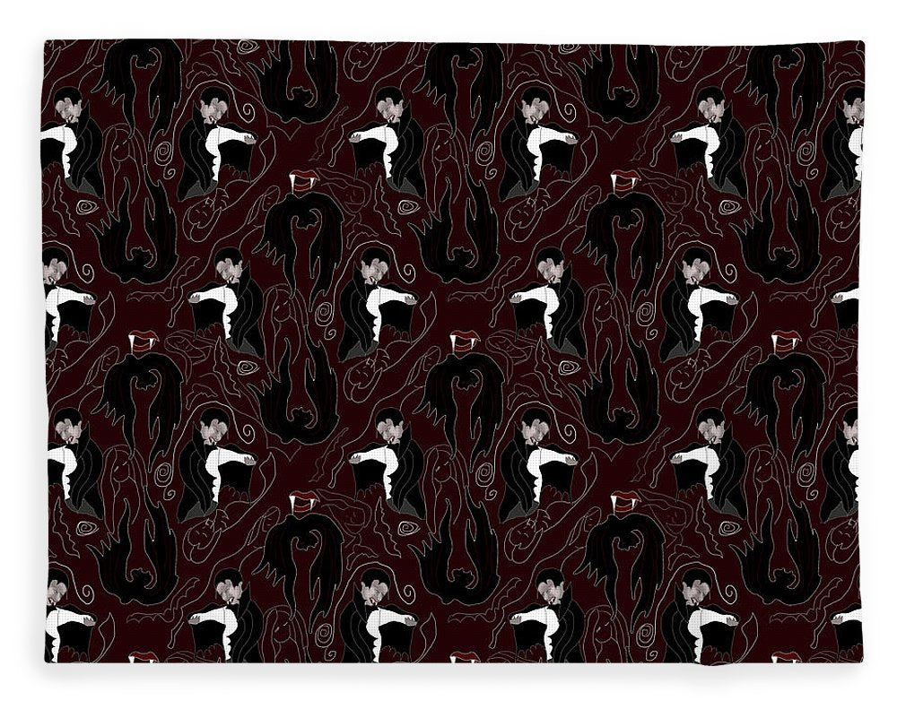 Vampire Pattern - Blanket