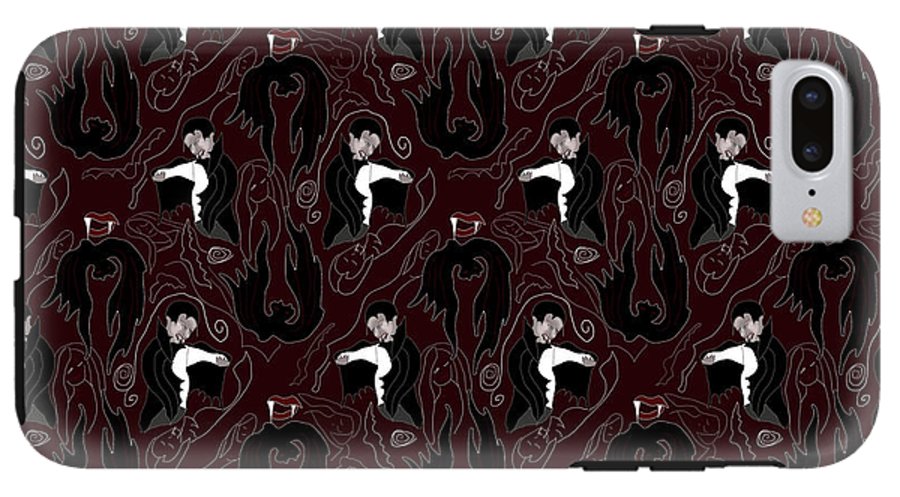 Vampire Pattern - Phone Case