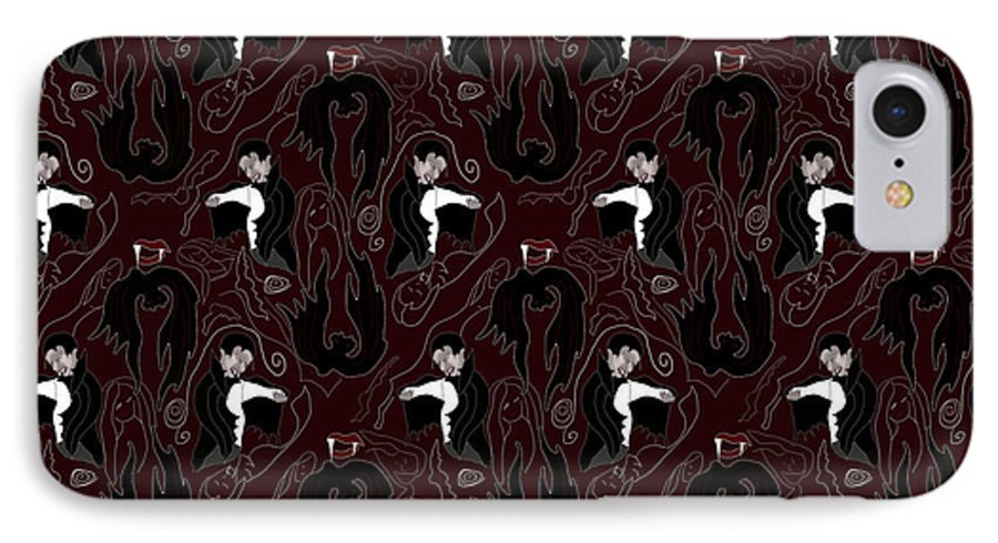 Vampire Pattern - Phone Case