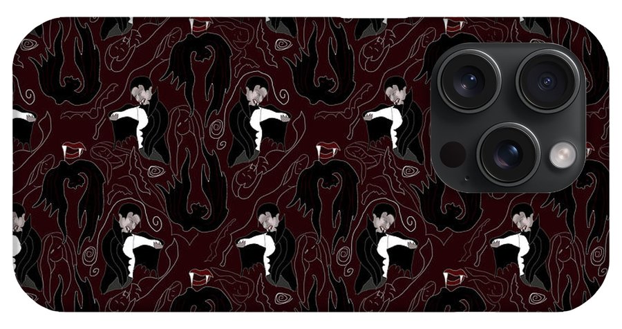 Vampire Pattern - Phone Case