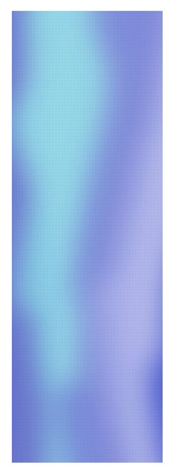 Vertical Ocean Gradient - Yoga Mat