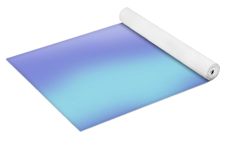 Vertical Ocean Gradient - Yoga Mat