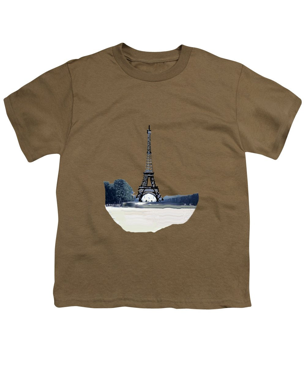 Vintage Eiffel tower Impression - Youth T-Shirt