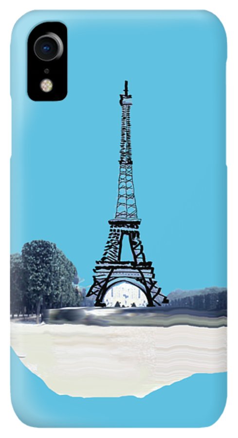 Vintage Eiffel tower Impression - Phone Case