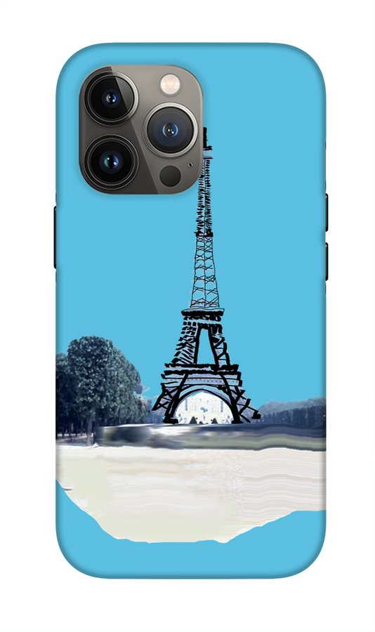 Vintage Eiffel tower Impression - Phone Case