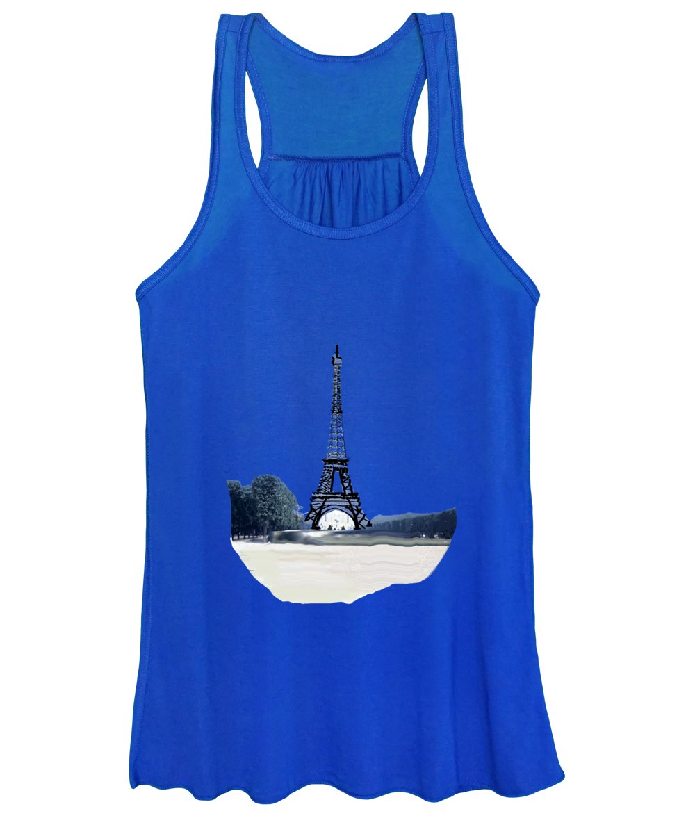 Vintage Eiffel tower Impression - Women's Tank Top